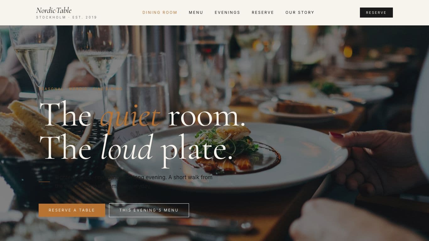 Nordic Table, live at nordic-table.instroc.app