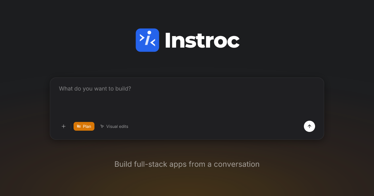 Instroc — 官网预览图